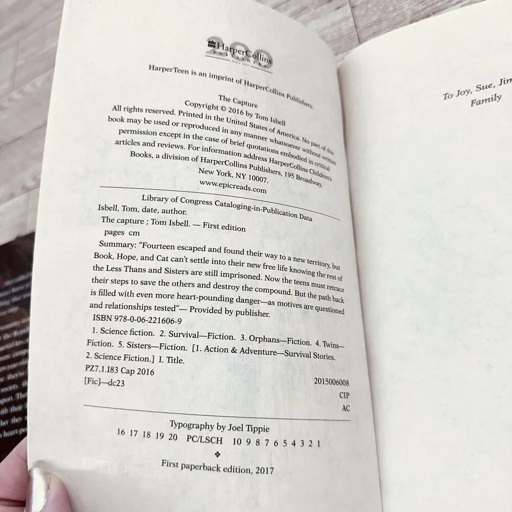 Book prey capture